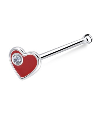 Silver Curved Nose Stud NSKD-1368